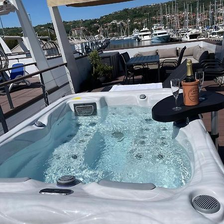 Floating Sea House Marea Leilighet Portorož Eksteriør bilde