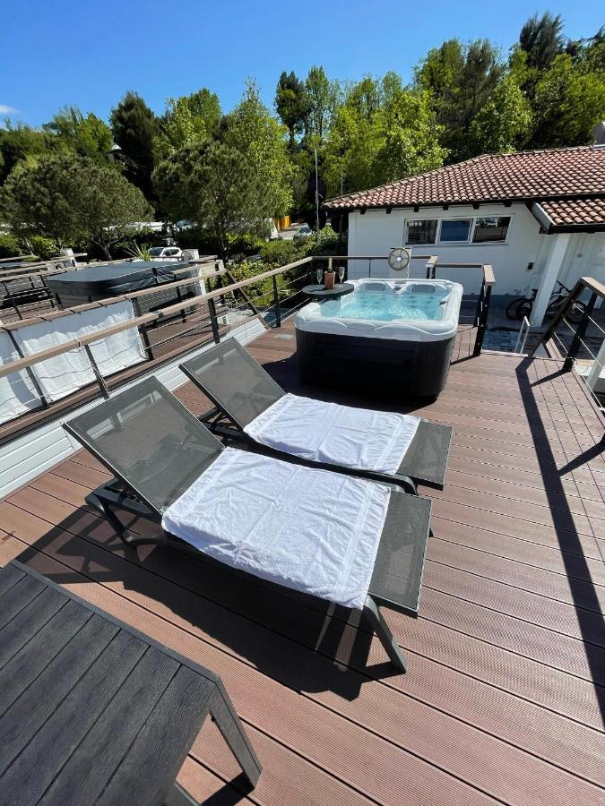 Floating Sea House Marea Leilighet Portorož Eksteriør bilde