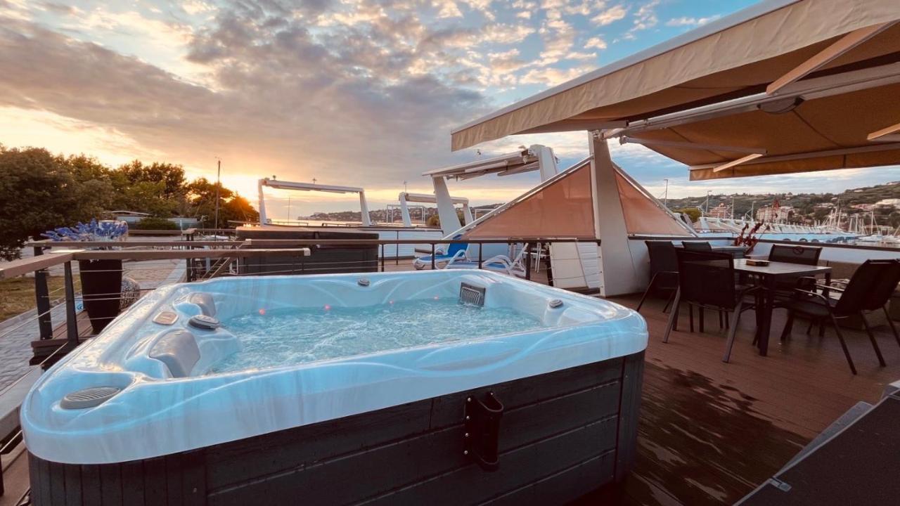 Floating Sea House Marea Leilighet Portorož Eksteriør bilde